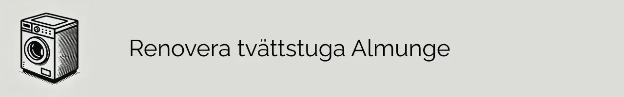 Renovera tvättstuga Almunge